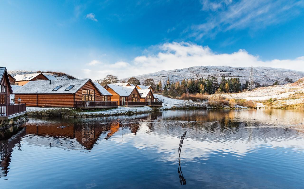 Lodge 9 Glengoulandie Lodges Aberfeldy Ngoại thất bức ảnh